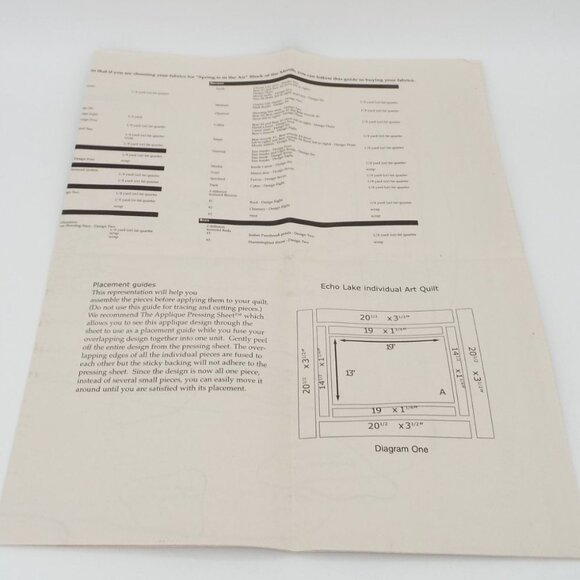 2001 McKenna Ryan Pine Needles Art Quilts Echo Lake Pattern Spring is in the Air - Picture 6 of 12